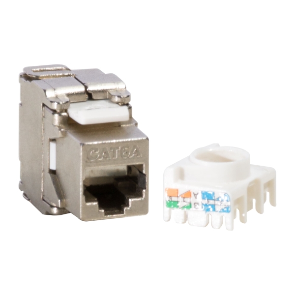 Jack RJ45 Categoría 6A FTP Blindado Base Virtual Base Virtual